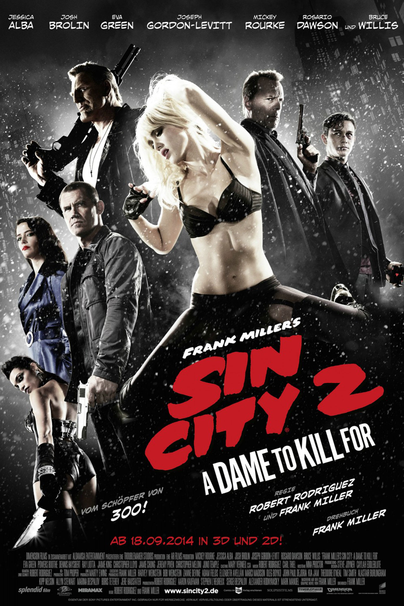 Sin City: A Dame to Kill For episode artwork